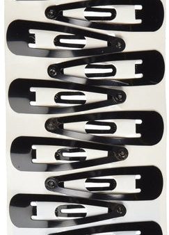 SCUNCI - Black Contour Hair Clips - 12 Clips Online Hot Sale