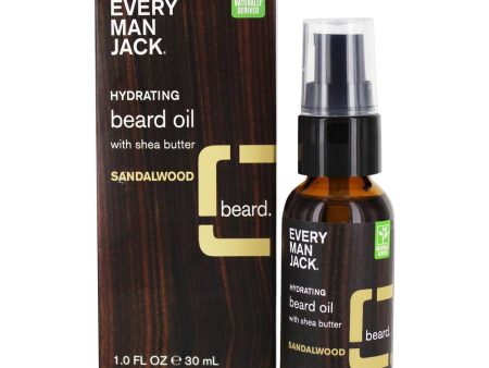 EVERY MAN JACK - Beard Oil Sandalwood - 1 oz (28 g) Online