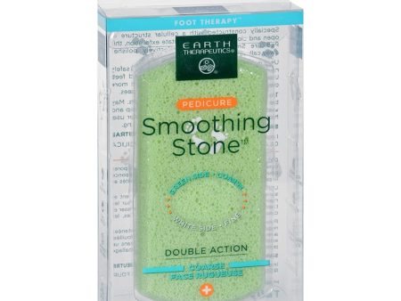 EARTH THERAPEUTICS - Dual Surface Pedicure Smoothing Stone - 1 Stone For Discount