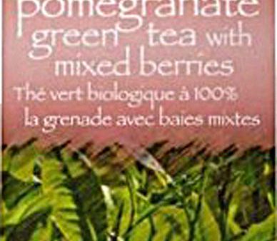 UNCLE LEE S TEA - Imperial Organic Pomegranate Green Tea - 18 Tea Bags Fashion