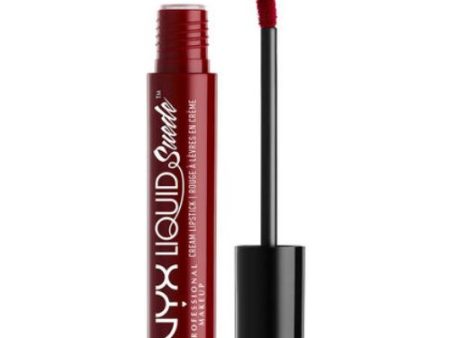 NYX - Liquid Suede Cream Lipstick, Cherry Skies - 0.13 fl oz (4 ml) For Discount