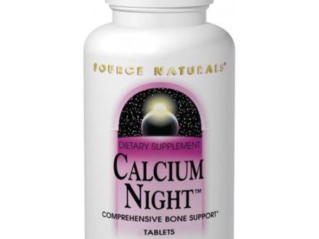 SOURCE NATURALS - Calcium Night - 60 Tablets Online Sale