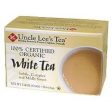 UNCLE LEE S TEA - Organic White Tea - 18 Tea Bags Online Sale