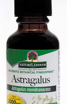 NATURE S ANSWER - Astragalus Alcohol Free Extract - 1 fl. oz. (30 ml) For Cheap