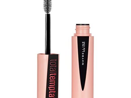 MAYBELLINE - Total Temptation Mascara Waterproof Brownish Black - 0.27 fl oz (8 ml) Hot on Sale