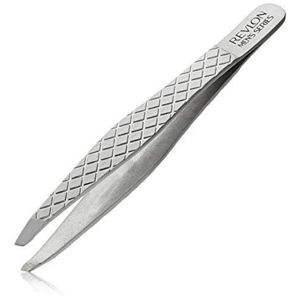 REVLON - Men s Series Slant Tip Tweezer - 1 Tweezer Supply