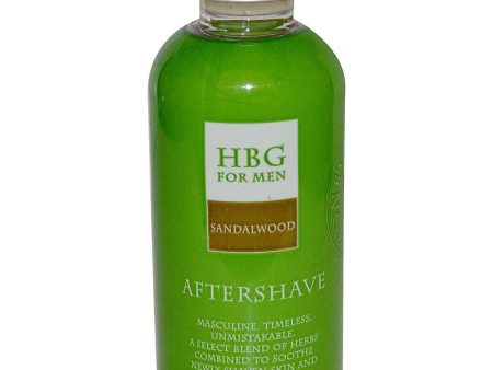 HONEYBEE GARDENS - Herbal Aftershave Sandalwood - 4 fl. oz. (120 ml) Hot on Sale