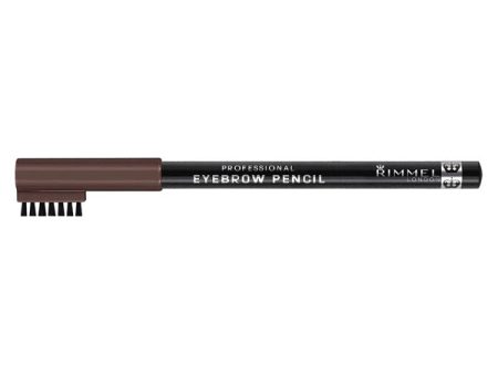 RIMMEL - Professional Eyebrow Pencil #001 Dark Brown - 0.05 oz. (1.4 g) Sale