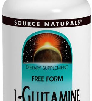 SOURCE NATURALS - L-Glutamine 500 mg - 50 Capsules Hot on Sale