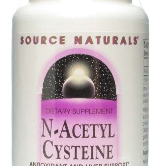 SOURCE NATURALS - N-Acetyl Cysteine (600 mg) - 60 Tablets Online Hot Sale