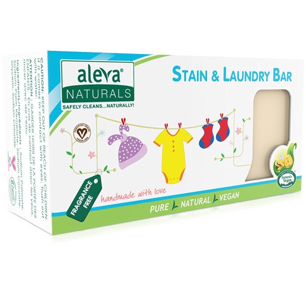 ALEVA - Stain & Laundry Bar Fragrance Free - 7.76 oz. (220 g) on Sale