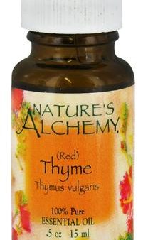 NATURE S ALCHEMY - Red Thyme Pure Essential Oil - 0.5 oz. (15 ml) on Sale