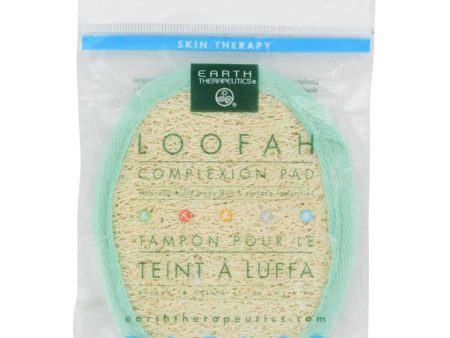 EARTH THERAPEUTICS - Loofah Complexion Pad - 1 Pad For Discount