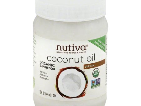 NUTIVA - Organic Extra Virgin Coconut Oil - 15 oz on Sale