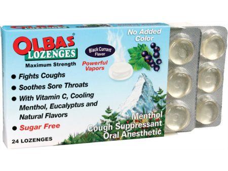 OLBAS - Lozenges Maximum Strength Black Currant Flavor - 12 x 24 Lozenges Cheap