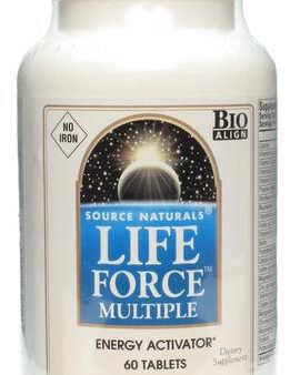 SOURCE NATURALS - Life Force Multiple No Iron - 60 Tablets Sale