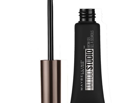 MAYBELLINE - TattooStudio Waterproof Eyebrow Gel, Medium Brown - 0.23 fl. oz. (6.9 ml) on Sale