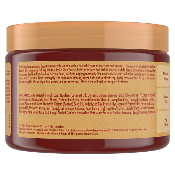 Shea Moisture Manuka Honey & Mafura Oil Intensive Hydration Hair Mask 355ml Online now