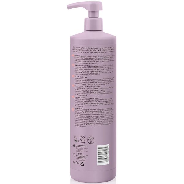 Noughty Wave Hello Curl Defining Shampoo 1000ml Fashion