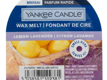 Yankee Candle Lemon Lavender Wax Melt Online now