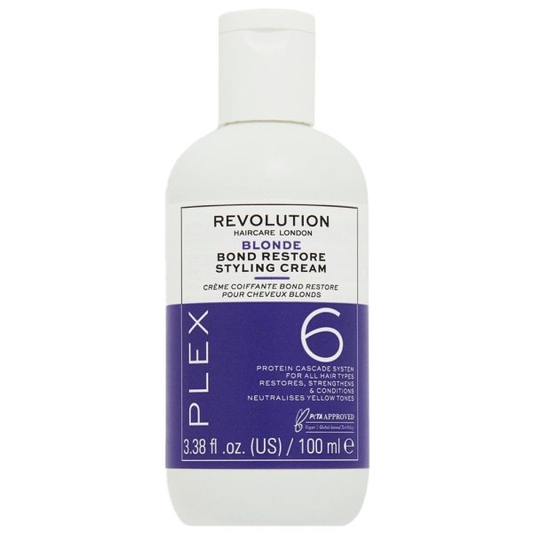 Revolution Haircare Plex 6 Blond Bond Restore Styling Cream 100ml Supply