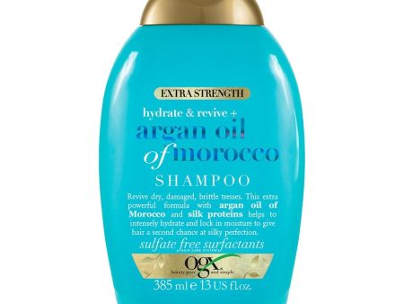 OGX Hydrate & Revive+ Argan Oil of Morocco Extra Strength Shampoo 385ml For Cheap