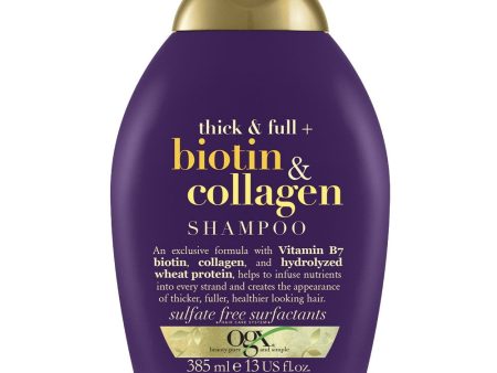 OGX Thick & Full+ Biotin & Collagen Volume Shampoo 385ml on Sale