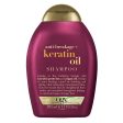 OGX Strength & Length Keratin Oil Shampoo 385ml Discount