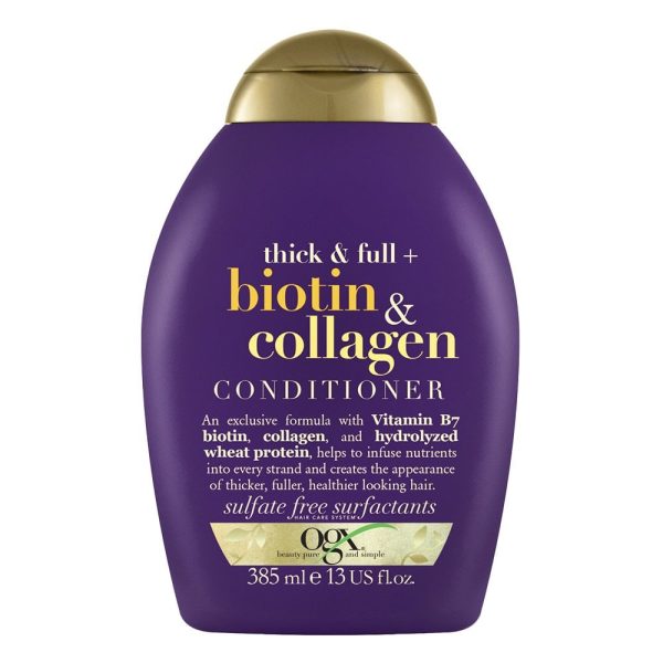 OGX Thick & Full+ Biotin & Collagen Volume Conditioner 385ml Online Sale