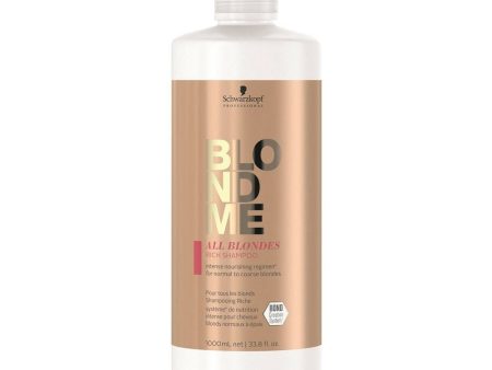 Schwarzkopf Professional BlondMe All Blondes Rich Shampoo 1000ml For Discount