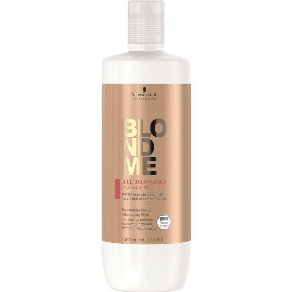 Schwarzkopf Professional BlondMe All Blondes Rich Shampoo 1000ml For Discount