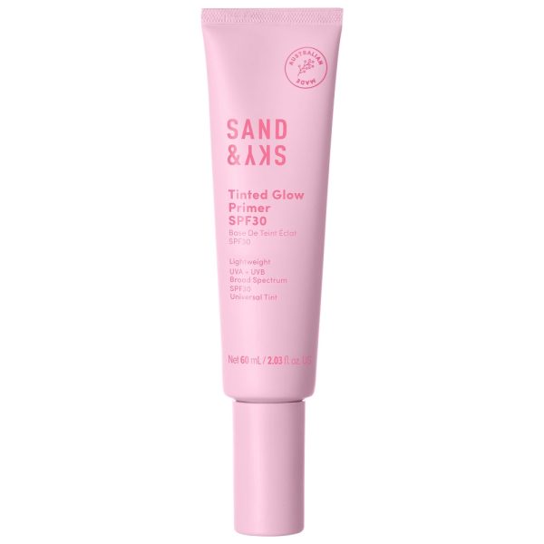 Sand & Sky Lightweight Tinted Glow Primer SPF30 60ml Online Sale