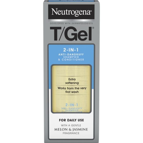 Neutrogena T Gel 2-In-1 Anti-Dandruff Shampoo & Conditioner 250ml For Cheap