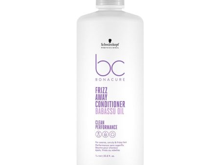 Schwarzkopf Professional BC Bonacure Clean Frizz Away Conditioner 1000ml Online Hot Sale