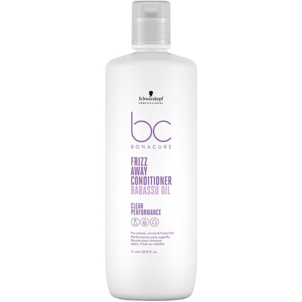 Schwarzkopf Professional BC Bonacure Clean Frizz Away Conditioner 1000ml Online Hot Sale