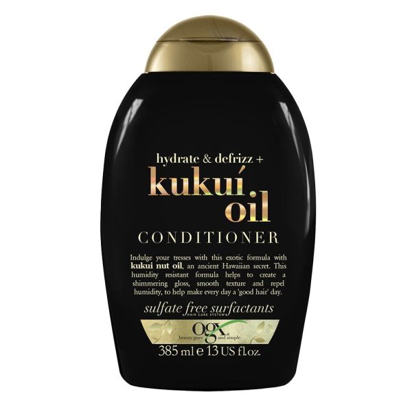 OGX Hydrate & Defrizz+ Kukui Oil Conditioner 385ml Fashion