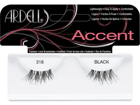 Ardell Professional Accent Strip Lashes 318 Black Supply