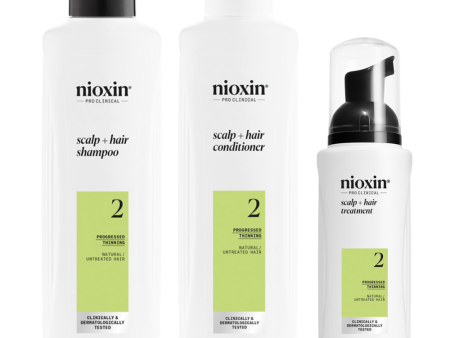 Nioxin System 2 Hair Starter Kit for Natural Hair with Progressed Thinning Online