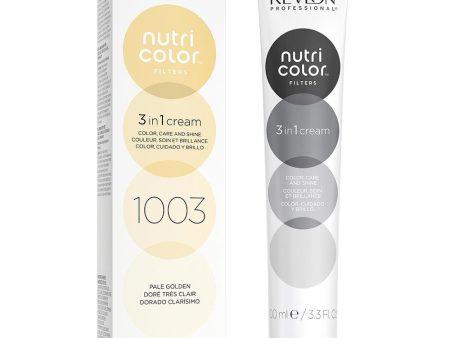 Revlon Professional Nutri Color Filters 1003 Pale Golden 100ml Cheap