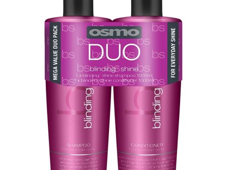 Osmo Blinding Shine Shampoo & Conditioner Twin 2 x 1000ml Supply