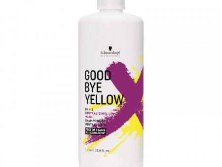 Schwarzkopf Professional Goodbye Yellow Shampoo 1000ml Online