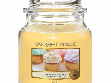 Yankee Candle Vanilla Cupcake Medium Jar Candle Sale