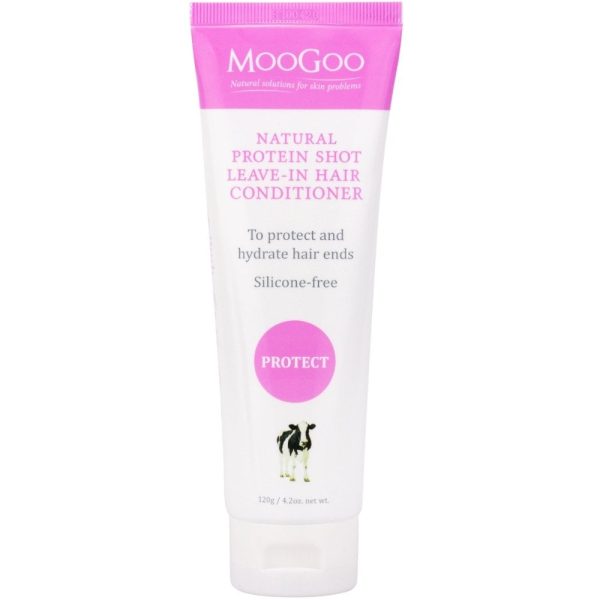 MooGoo Natural Protein Shot Silicone-Free Leave-In Conditioner 120g For Discount