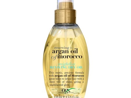 OGX Renewing+ Argan Oil Of Morocco Weightless Reviving Dry Oil 118ml For Cheap