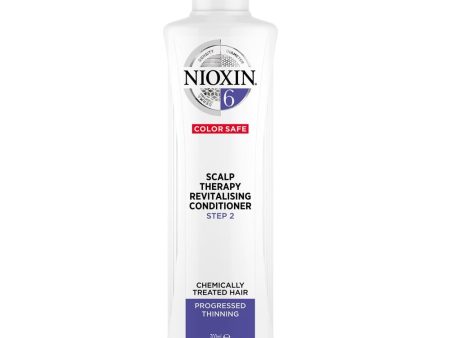 Nioxin System 6 Scalp Therapy Conditioner for Chemically Treated Hair with Progressed Thinning 300ml Online now