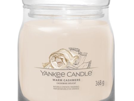 Yankee Candle Warm Cashmere Medium Signature Jar Candle For Cheap