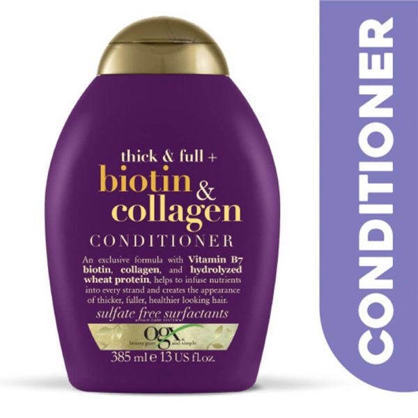 OGX Thick & Full+ Biotin & Collagen Volume Conditioner 385ml Online Sale