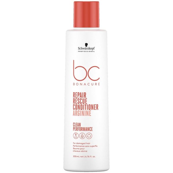 Schwarzkopf Professional BC Bonacure Clean Peptide Repair Rescue Conditioner 200ml Hot on Sale