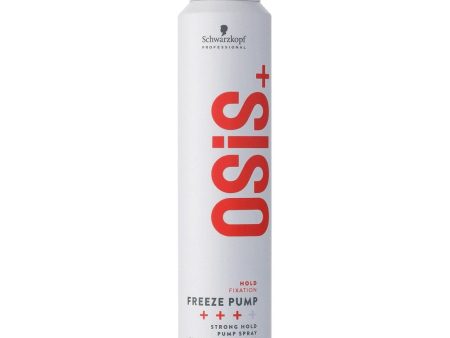 Schwarzkopf Professional OSiS+ Freeze Strong Hold Pump Hairspray 200ml Hot on Sale