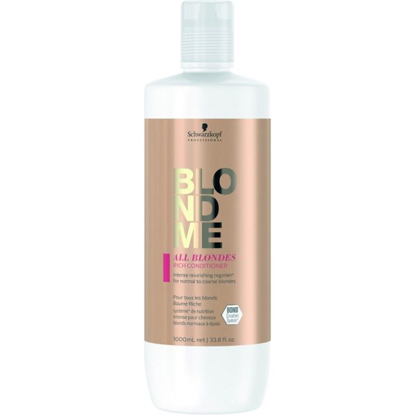 Schwarzkopf Professional BlondMe All Blondes Rich Conditioner 1000ml on Sale